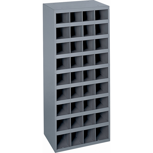 Armoires pour bacs de rangement en acier, 17-7/8" la x 12" p x 42" h, Gris Nia-Chem Ltd.
