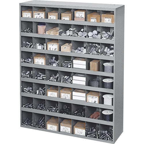 Armoires pour bacs de rangement en acier, 33-3/4" la x 12" p x 42" h, Gris Nia-Chem Ltd.