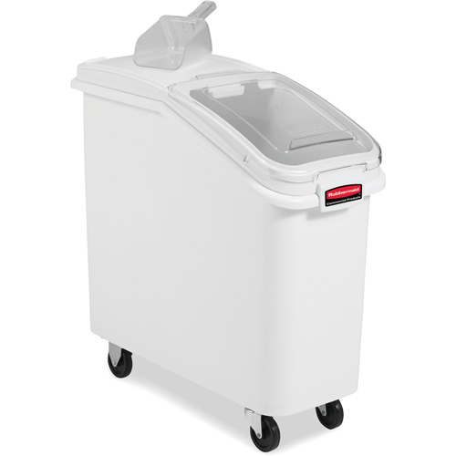Mobile Ingredient Bins with Sliding Lid, 2.75 cu. ft. Capacity, 28" H x 13-13/100" W x 29-1/4" D Nia-Chem Ltd.