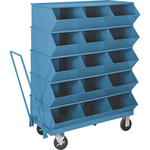 Bacs sectionnels superposables Stackbin - Chariots Nia-Chem Ltd.
