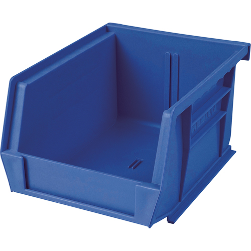 Bac en plastique, 8-1/4" la, 9" h x 18" p, Bleu Nia-Chem Ltd.