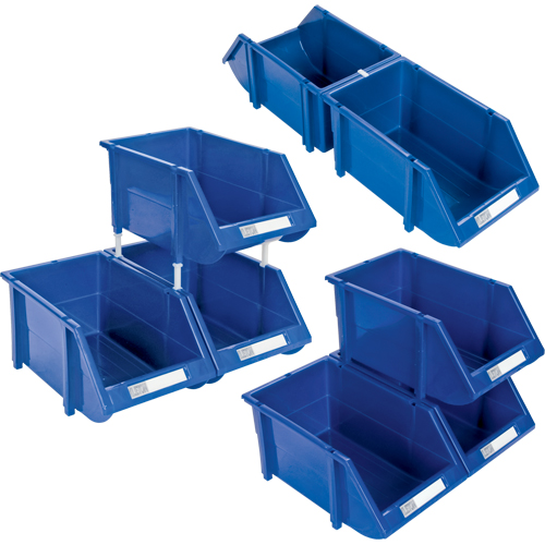 Stack & Hang Bin, 7-7/8" W x 7" H x 17-11/16" D, Yellow Nia-Chem Ltd.