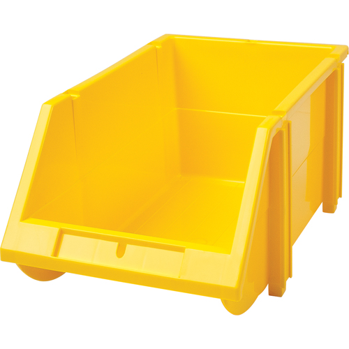 Stack & Hang Bin, 5-7/8" W x 4-11/16" H x 9-13/16" D, Yellow Nia-Chem Ltd.
