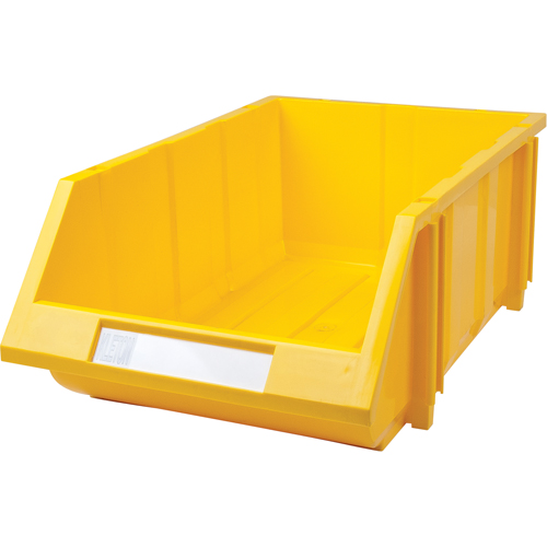 Bac empilable & &agrave; suspendre, 11-13/16" la, 7" h x 17-11/16" p, Jaune Nia-Chem Ltd.