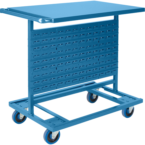 Bin Carts - Cart Only, Double-sided, 24" W x 38-1/2" D x 36-1/2" H Nia-Chem Ltd.