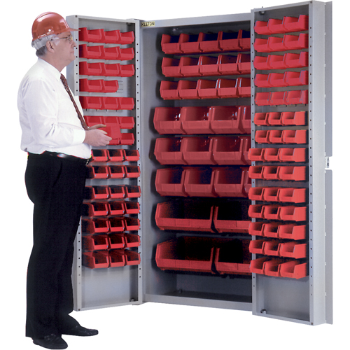 Armoire &agrave; combinaison avec porte creuse, 38" la x 24" p x 72" h, 36 tablettes Nia-Chem Ltd.