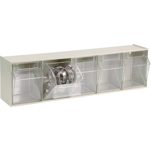 Syst&egrave;me de casiers modulaires Tip-Out, 23-5/8" la x 5-1/4" p x 6-1/2" h, 5 tiroirs Nia-Chem Ltd.