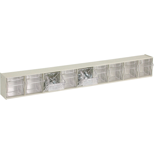 Syst&egrave;me de casiers modulaires Tip-Out, 23-5/8" la x 2-1/2" p x 3-1/8" h, 9 tiroirs Nia-Chem Ltd.