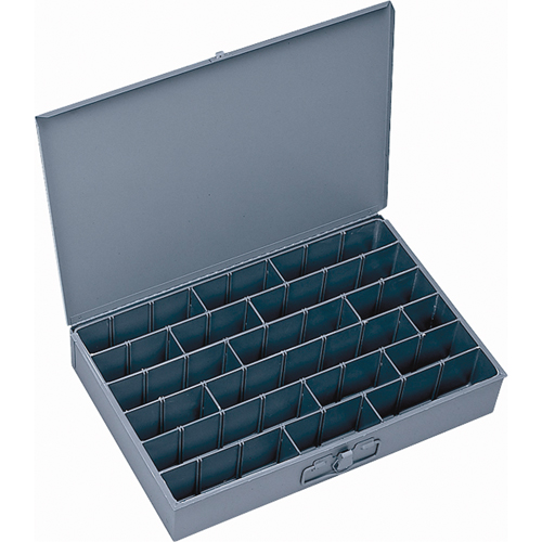 Compartment Scoop Boxes, 12" W x 18" D x 3" H, 17 Compartments Nia-Chem Ltd.