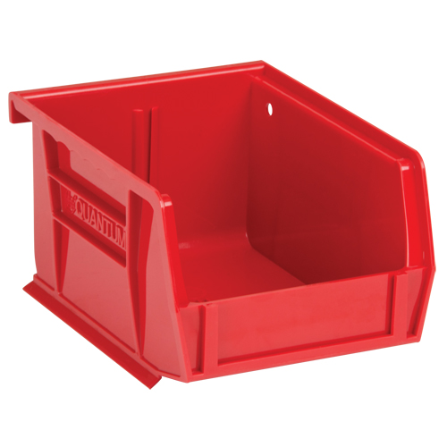 Ultra Stack & Hang Bin, 4-1/8" W x 3" H x 5-3/8" D, Red Nia-Chem Ltd.