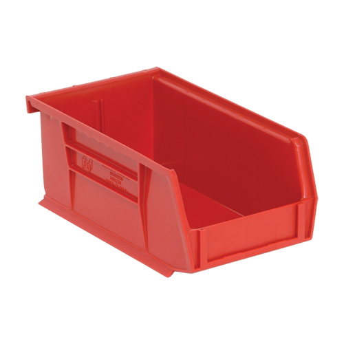 Bacs ultra empilable & suspendable, 4-1/8" la, 3" h x 7-3/8" p, Rouge Nia-Chem Ltd.