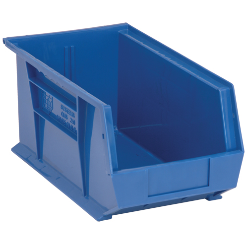 Bacs ultra empilable & suspendable, 8-1/4" la, 7" h x 14-3/4" p, Bleu Nia-Chem Ltd.