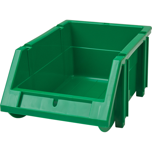 Stack & Hang Bin, 4-13/16" W x 3-3/16" H x 7-1/8" D, Green Nia-Chem Ltd.