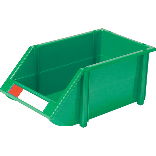 Stack & Hang Bin, 8-3/16" W x 6-3/16" H x 14" D, Green Nia-Chem Ltd.