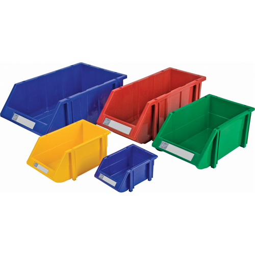 Stack & Hang Bin, 7-7/8" W x 7" H x 17-11/16" D, Red Nia-Chem Ltd.
