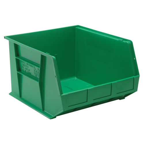Ultra Stack & Hang Bin, 16-1/2" W x 11" H x 18" D, Green Nia-Chem Ltd.