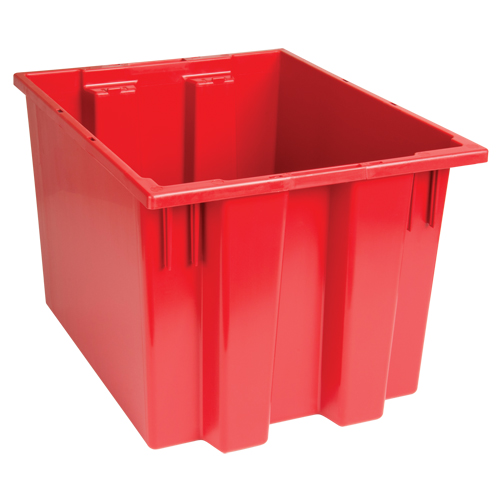 Contenants Stack & Nest, 13" x 19,5" x 15,5", Rouge Nia-Chem Ltd.