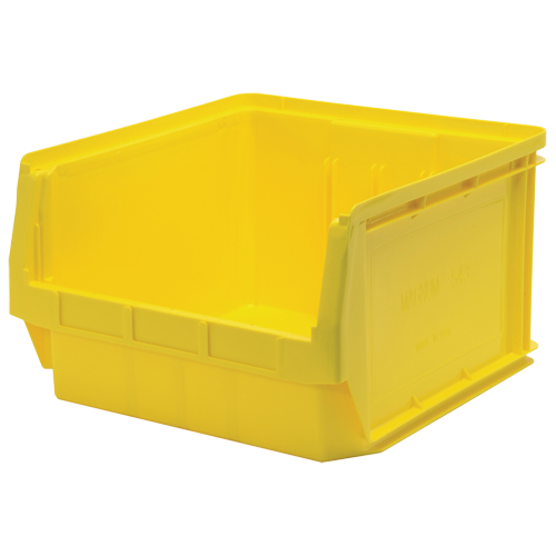 Contenants g&eacute;ants empilables, 18,375" la x 19,75" p x 11,875" h, Jaune Nia-Chem Ltd.