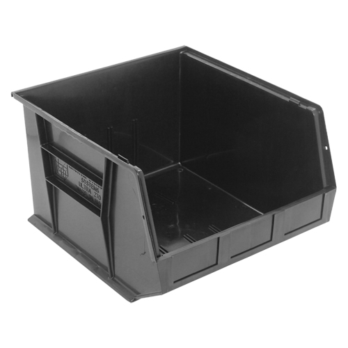 Ultra Stack & Hang Bin, 16-1/2" W x 11" H x 18" D, Black Nia-Chem Ltd.