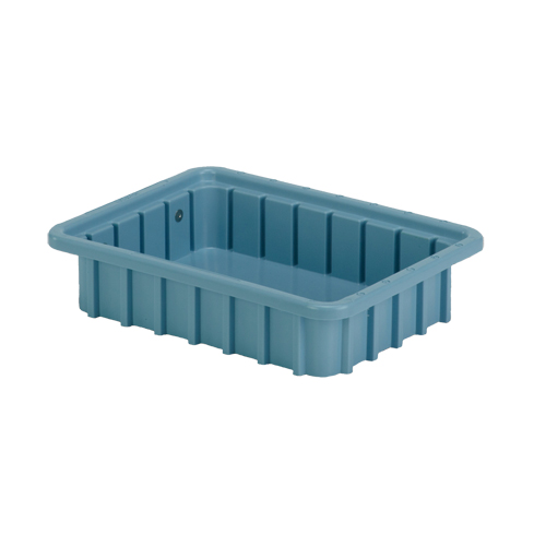 Contenants Divider Box, Poly&eacute;thyl&egrave;ne, 10,8" la x 8,3" p x 2,5" h, Bleu p&acirc;le Nia-Chem Ltd.