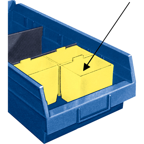 Bacs de rangement pour tablettes - Compartiments Nia-Chem Ltd.