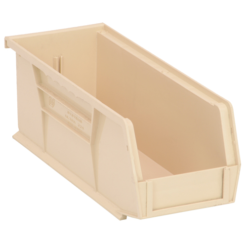 Bacs ultra empilable & suspendable, 4-1/8" la, 4" h x 10-7/8" p, Ivoire Nia-Chem Ltd.