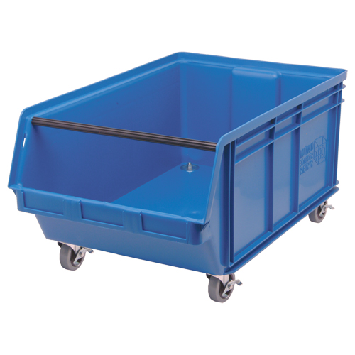 Bac mobile MAGNUM, 14-7/8" ha x 18-3/8" la x 29" p, Capacit&eacute; de 150 lb, Bleu Nia-Chem Ltd.