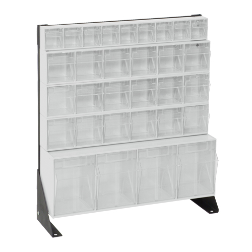 Support pour bacs basculants, 23-5/8" la x 8" p x 28" h, 31 tiroirs Nia-Chem Ltd.