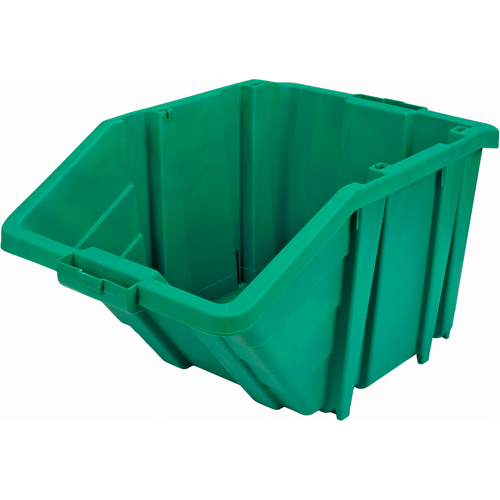 Bac g&eacute;ant en plastique, 15-1/2" la x 13" H x 25" p, Vert, Capacit&eacute; 200 lb Nia-Chem Ltd.