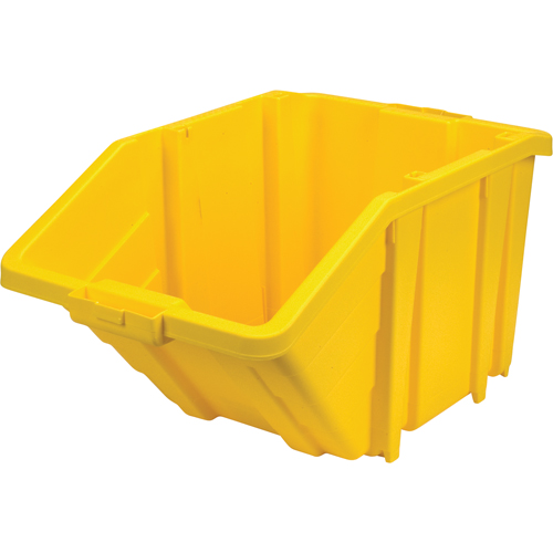 Bac g&eacute;ant en plastique, 15-1/2" la x 13" H x 25" p, Jaune, Capacit&eacute; 200 lb Nia-Chem Ltd.