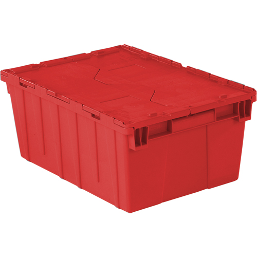 Flipak&reg; Polyethylene Plastic (PE) Distribution Containers, 21.9" x 15.2" x 9.3", Red Nia-Chem Ltd.