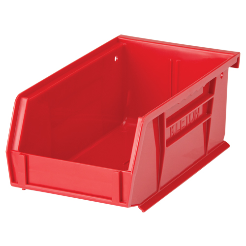 Stack & Hang Bin, 4-1/8" W x 3" H x 7-3/8" D, Red Nia-Chem Ltd.