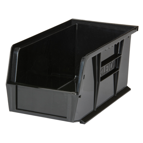 Stack & Hang Bin, 5-1/2" W x 5" H x 10-7/8" D, Black Nia-Chem Ltd.