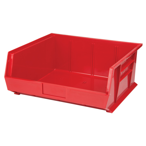 Stack & Hang Bin, 16-1/2" W x 7" H x 14-3/4" D, Red Nia-Chem Ltd.