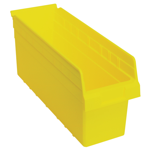 Bacs pour &eacute;tag&egrave;re Store-Max, 6-5/8" la x 8" H x 17-7/8" p, Jaune, Capacit&eacute; 56 lb Nia-Chem Ltd.