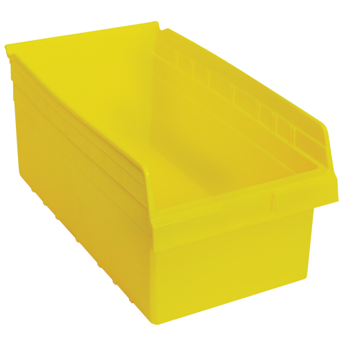 Bacs pour &eacute;tag&egrave;re Store-Max, 11-1/8" la x 8" H x 17-7/8" p, Jaune, Capacit&eacute; 56 lb Nia-Chem Ltd.