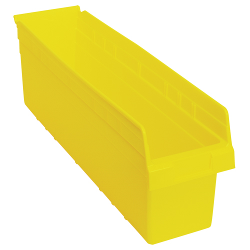 Bacs pour &eacute;tag&egrave;re Store-Max, 6-5/8" la x 8" H x 23-5/8" p, Jaune, Capacit&eacute; 68 lb Nia-Chem Ltd.