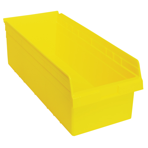 Bacs pour &eacute;tag&egrave;re Store-Max, 11-1/8" la x 8" H x 23-5/8" p, Jaune, Capacit&eacute; 68 lb Nia-Chem Ltd.