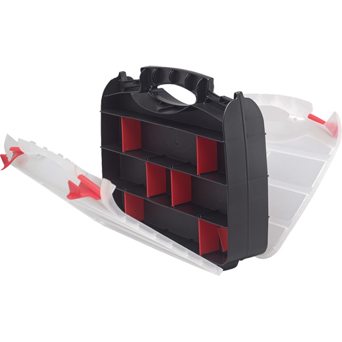 Boîte &agrave; compartiments en plastique, 10,25" la x 12,25" p x 3" h, 32 compartiments Nia-Chem Ltd.