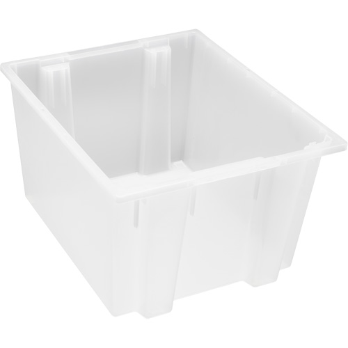 Contenant robuste Stack & Nest, 13" x 19,5" x 23,5", Transparent Nia-Chem Ltd.