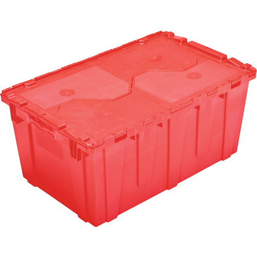 FP243C FliPak Nestable Tote, 26.9" x 16.9" x 12.1", Red Nia-Chem Ltd.