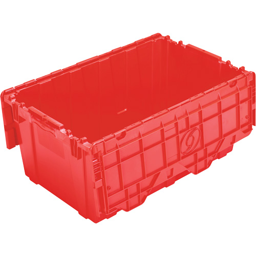 FP243C FliPak Nestable Tote, 26.9" x 16.9" x 12.1", Red Nia-Chem Ltd.