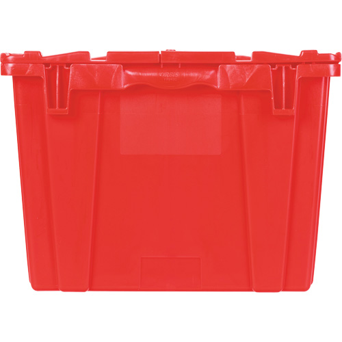 FP243C FliPak Nestable Tote, 26.9" x 16.9" x 12.1", Red Nia-Chem Ltd.