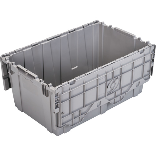 FP243C FliPak Nestable Tote, 26.9" x 16.9" x 12.1", Grey Nia-Chem Ltd.