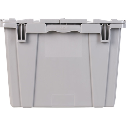 FP243C FliPak Nestable Tote, 26.9" x 16.9" x 12.1", Grey Nia-Chem Ltd.