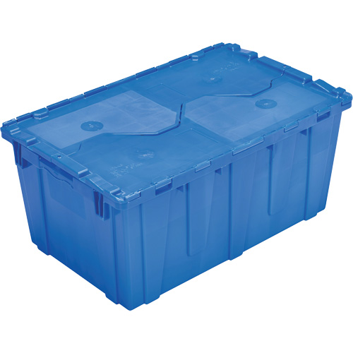 FP243C FliPak Nestable Tote, 26.9" x 16.9" x 12.1", Blue Nia-Chem Ltd.