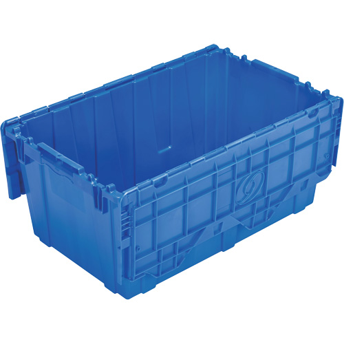 FP243C FliPak Nestable Tote, 26.9" x 16.9" x 12.1", Blue Nia-Chem Ltd.