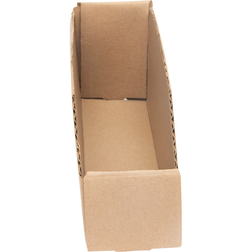 Deep Corrugated Parts Bins, 2-7/8" W x 11-1/4" D x 4-1/2" H, Beige Nia-Chem Ltd.