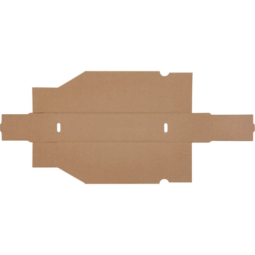 Deep Corrugated Parts Bins, 2-7/8" W x 11-1/4" D x 4-1/2" H, Beige Nia-Chem Ltd.