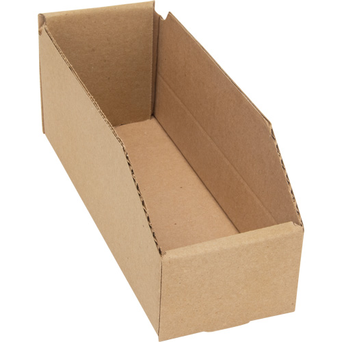 Boîtes profondes en carton ondul&eacute;, 3-3/4" la x 11-1/4" p x 4-1/2" h, Beige Nia-Chem Ltd.